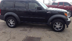 17 inch on a Dodge Nitro