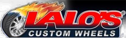 Lalo's custom wheels Company logo